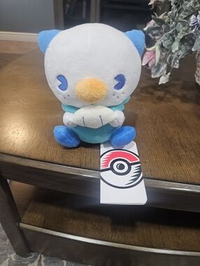 Pokemon Soda Pop Oshawott Plush - Blue, White, Orange
